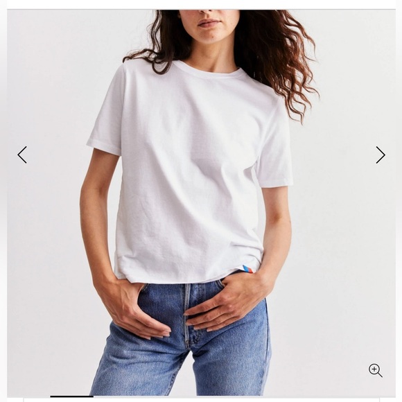 NWOT Kule The Modern tee organic cotton white - Picture 3 of 11